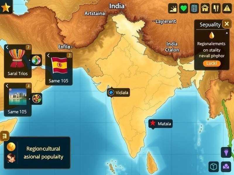 Anise Odyssey Tradition Trek regional popularity map in India